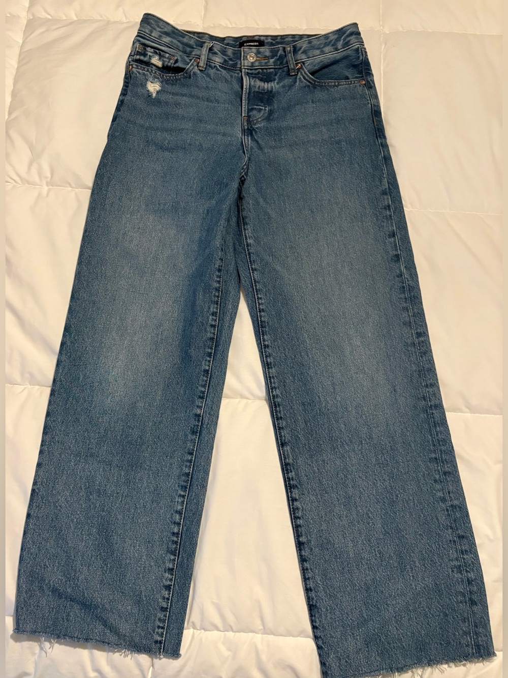 Express Relaxed Straight Low Rise size 0 R